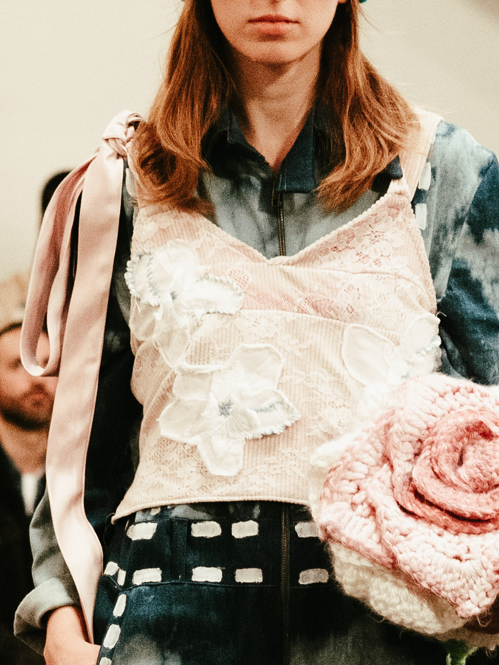 Top en dentelle