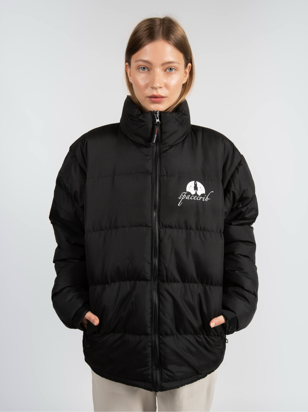 BOMBER JACKET GALAXY BLACK 
