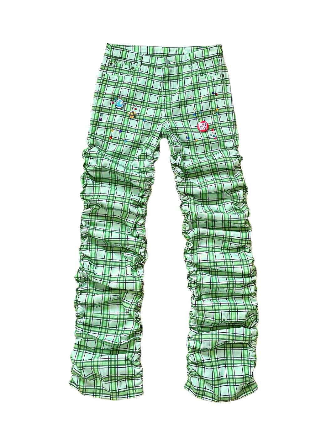 RIOT DENIM PANTS GREEN