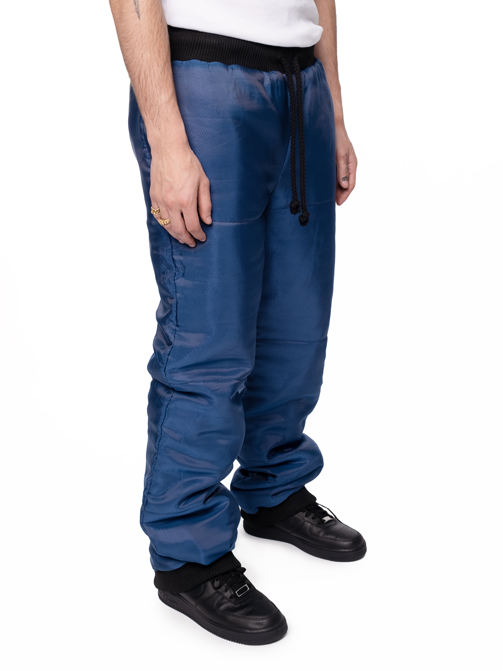 King quilted pant blue