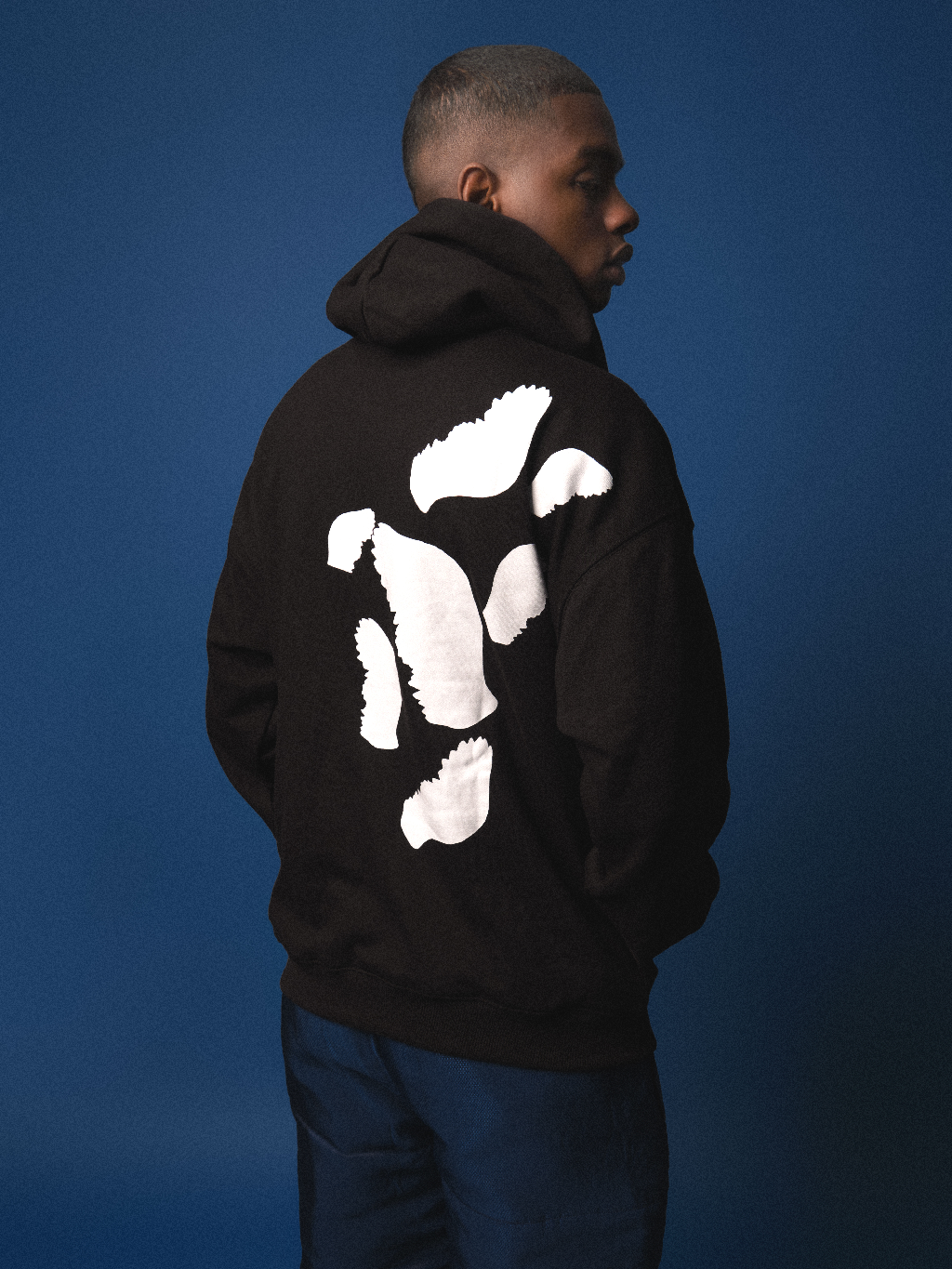 Blue or Black signature hoodie