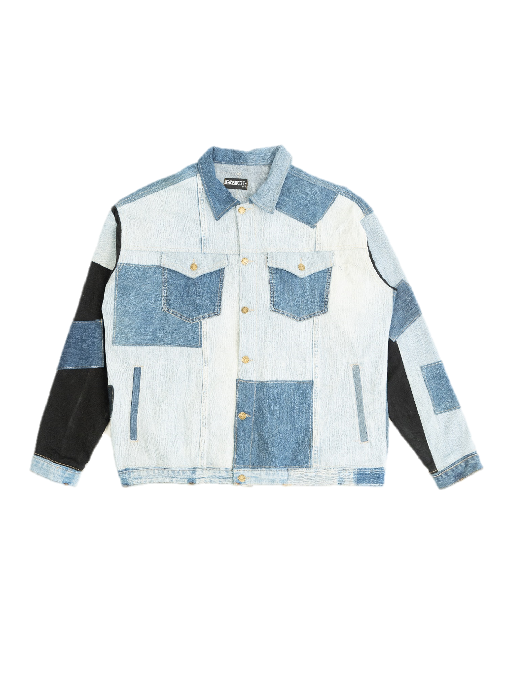 Denim Jacket in Patchwork