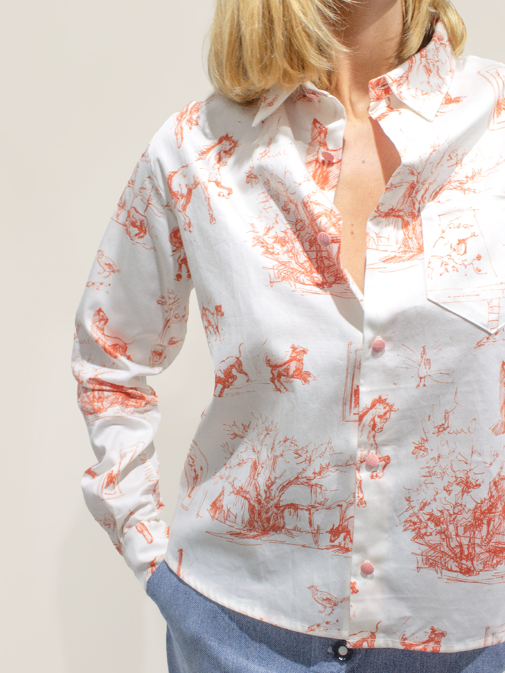 Chemise campestre 🧺