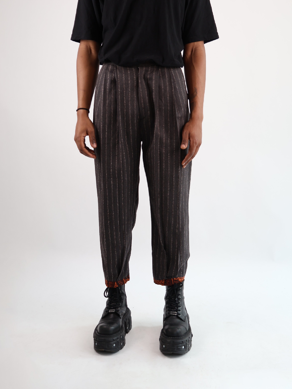 Double-pleated Pant