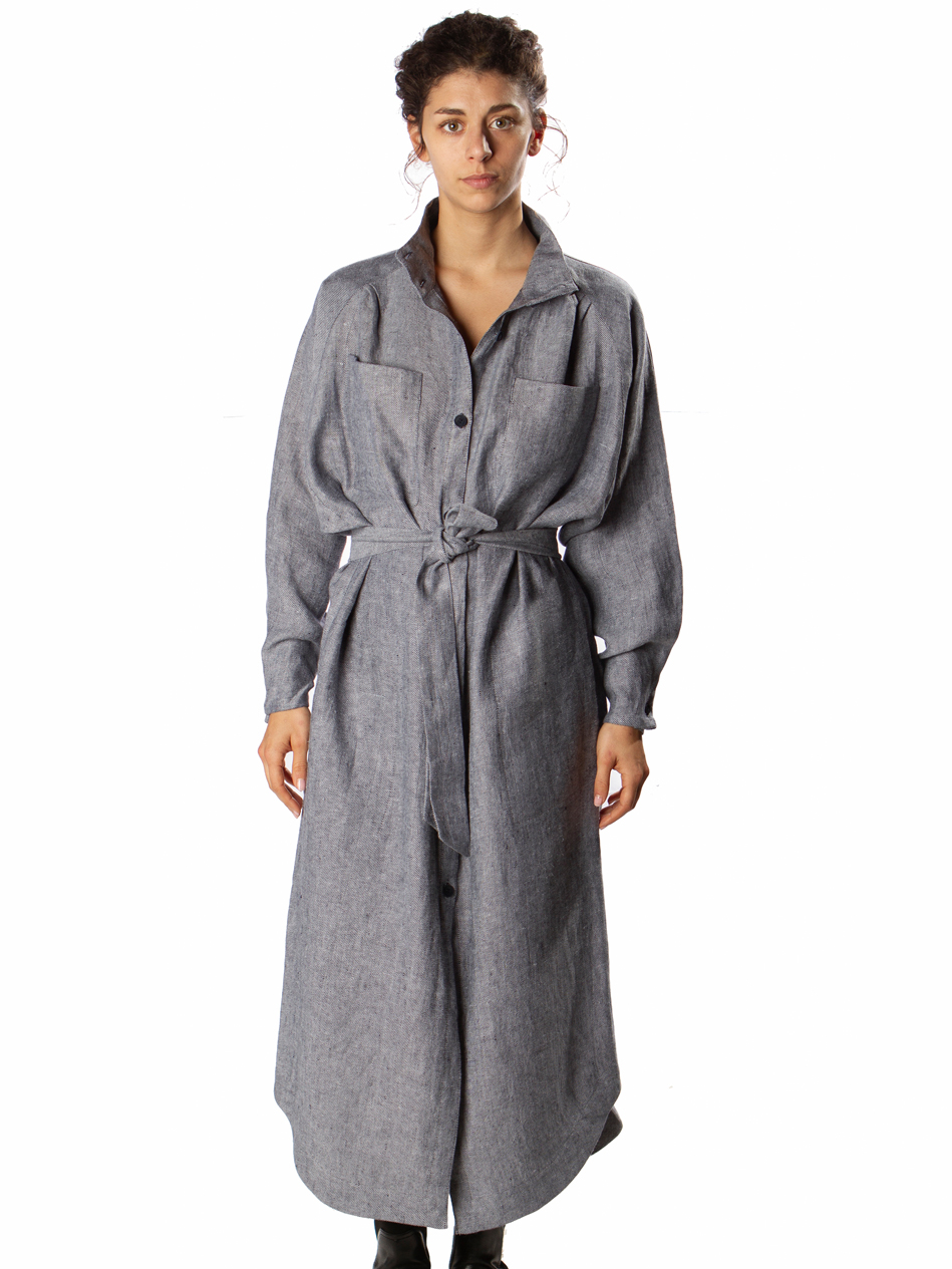 Manon | robe longue| sergé