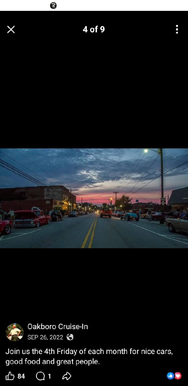 Oakboro Cruise In