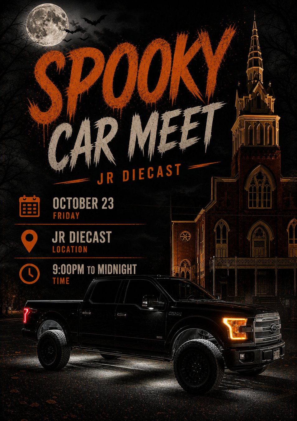 Spooky Car Meet!