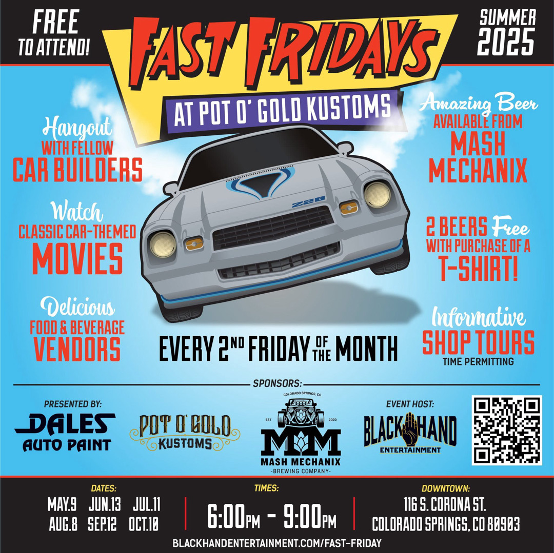Fast Fridays At Pot O’ Gold Customs Colorado Springs