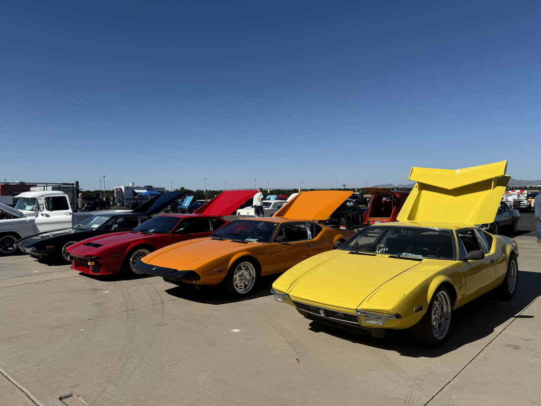AZPantera Owners club Monthly Meeting - Hot ITALIAN CARS & FOOD! Sangria on the patio.