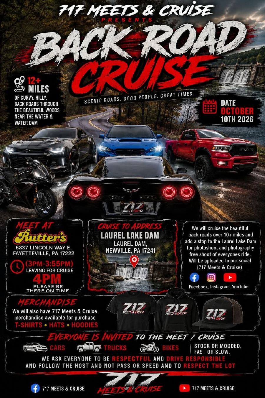 717 Back road Cruise & Meet
