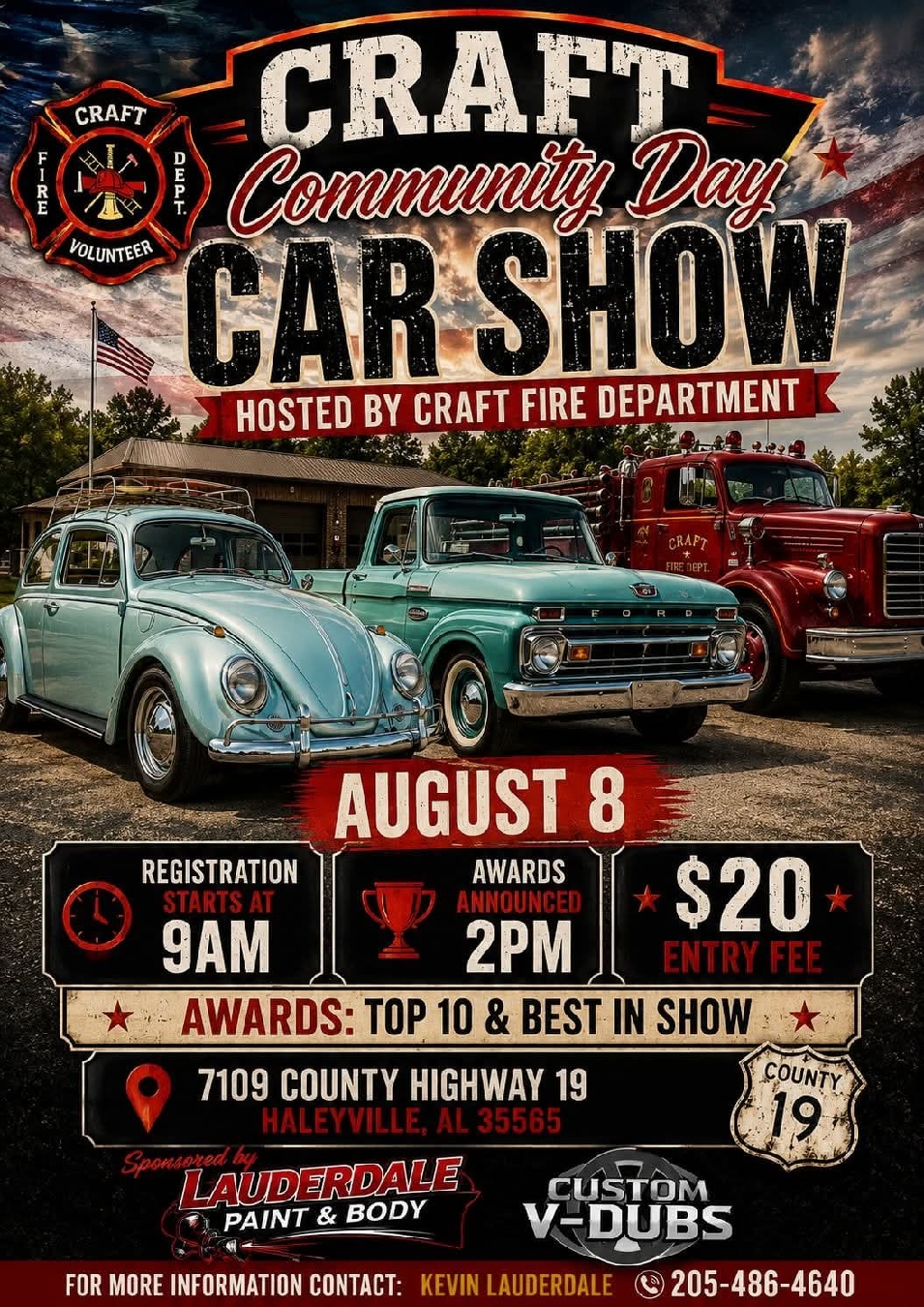 Craft Community Day Car Show