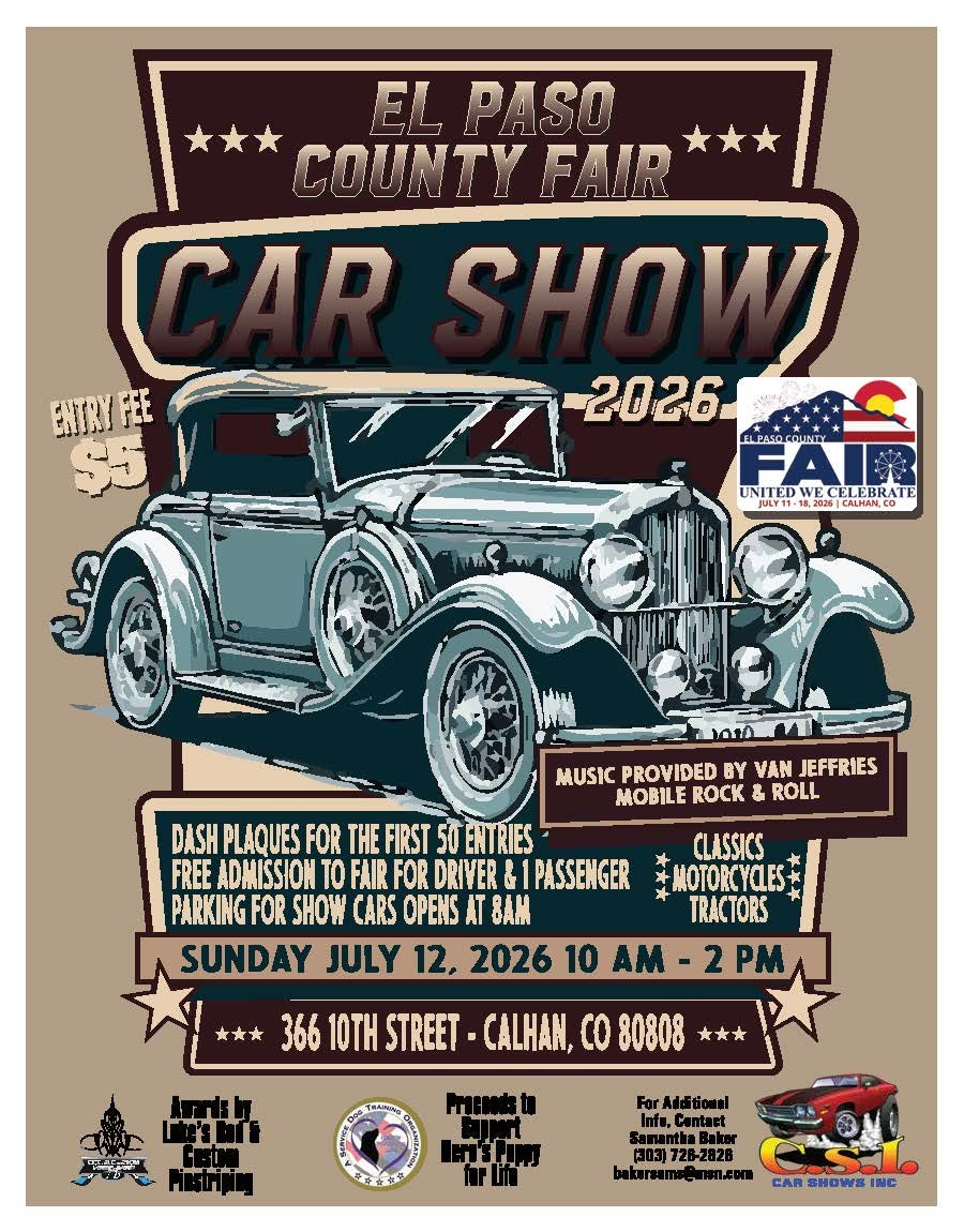 El Paso County Fair Car Show