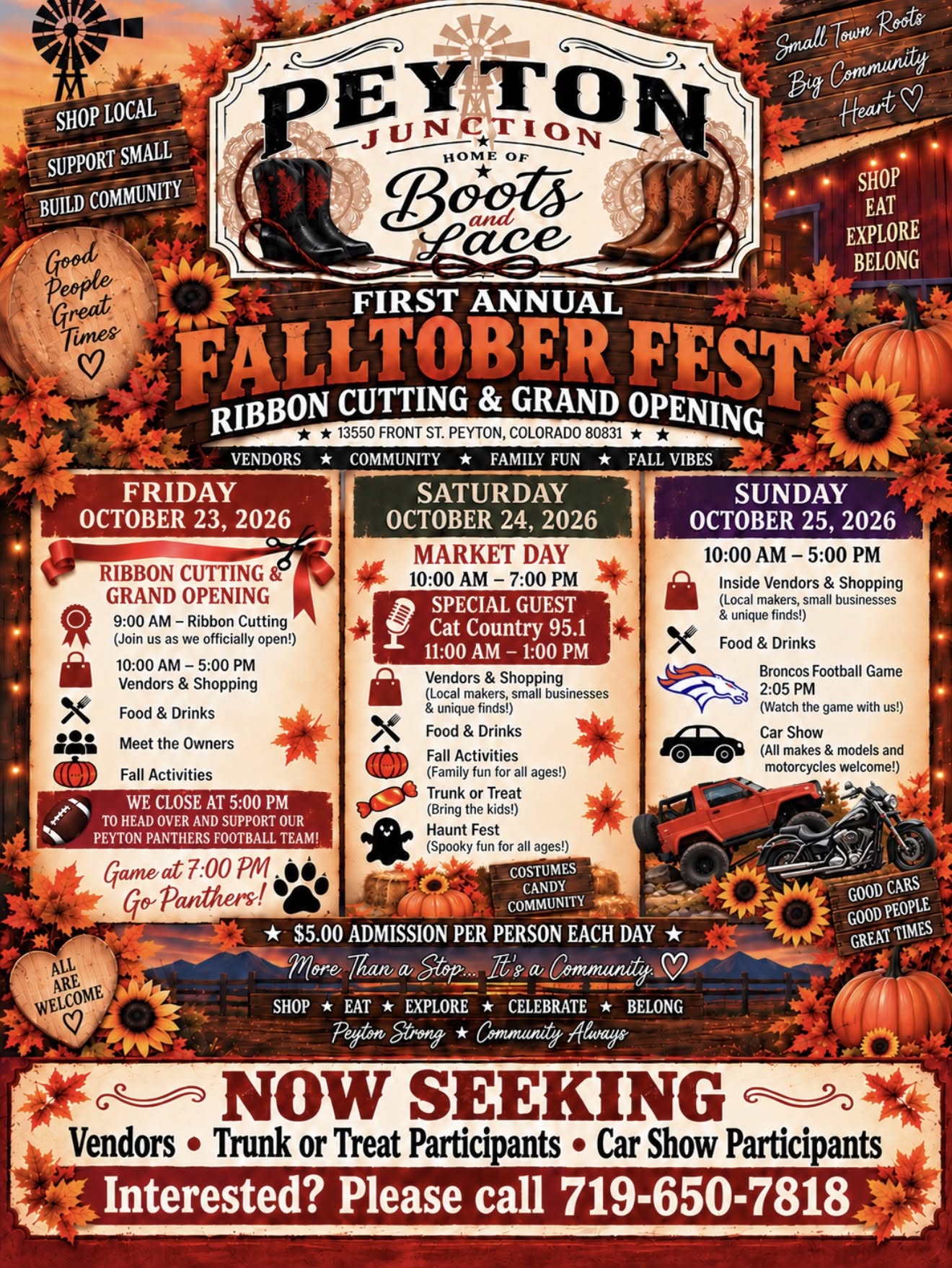 Falltober Fest & Grand Opening Car Show