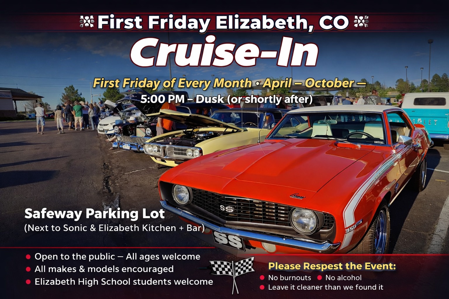 First Friday Elizabeth Cruise-in