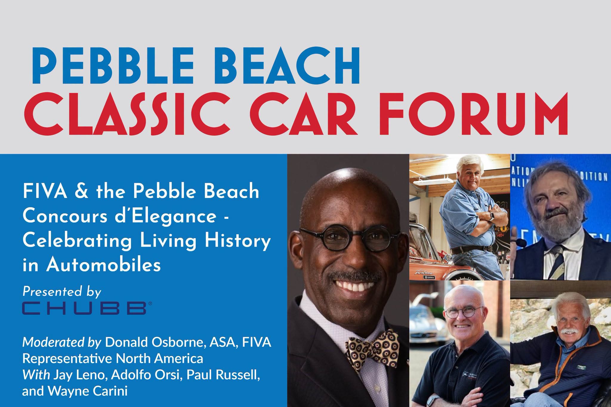 FIVA & the Pebble Beach Concours d’Elegance - Celebrating Living History in Automobiles