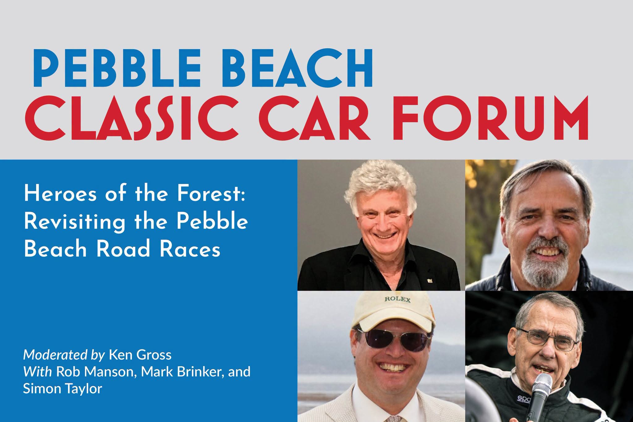 Heroes of the Forest: Revisiting the Pebble Beach Road Races