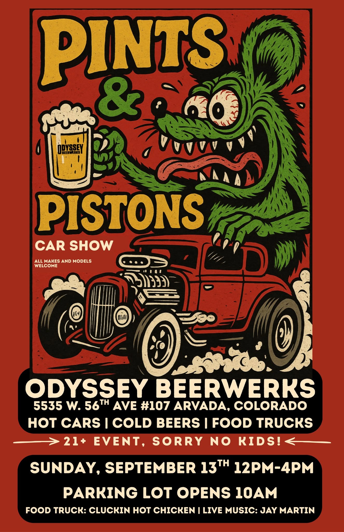 Pints and Pistons Car Show