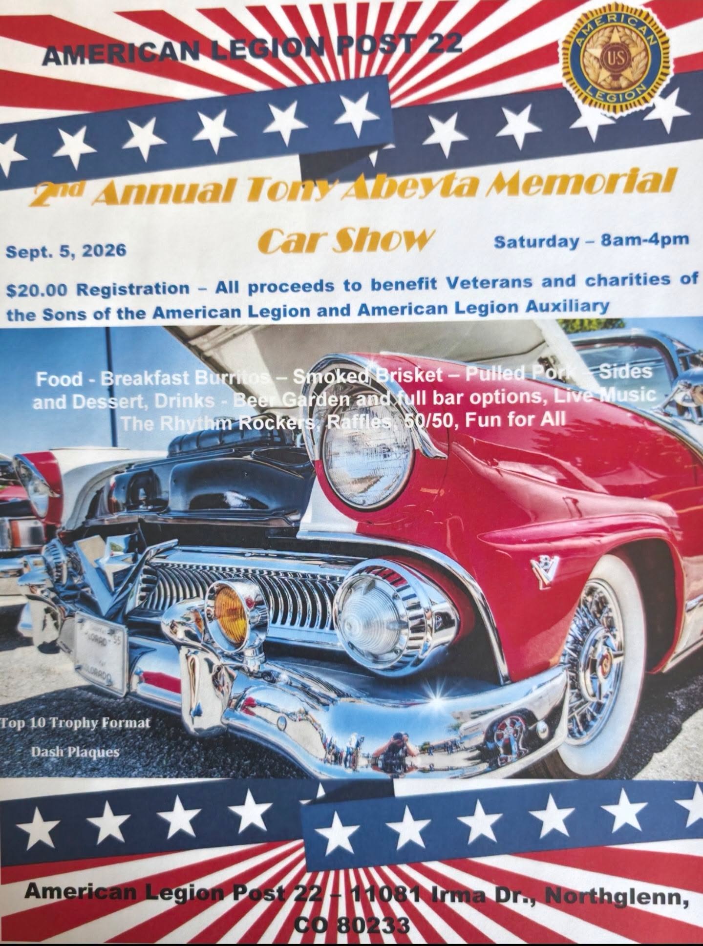 Tony Abeyta Memorial Car Show