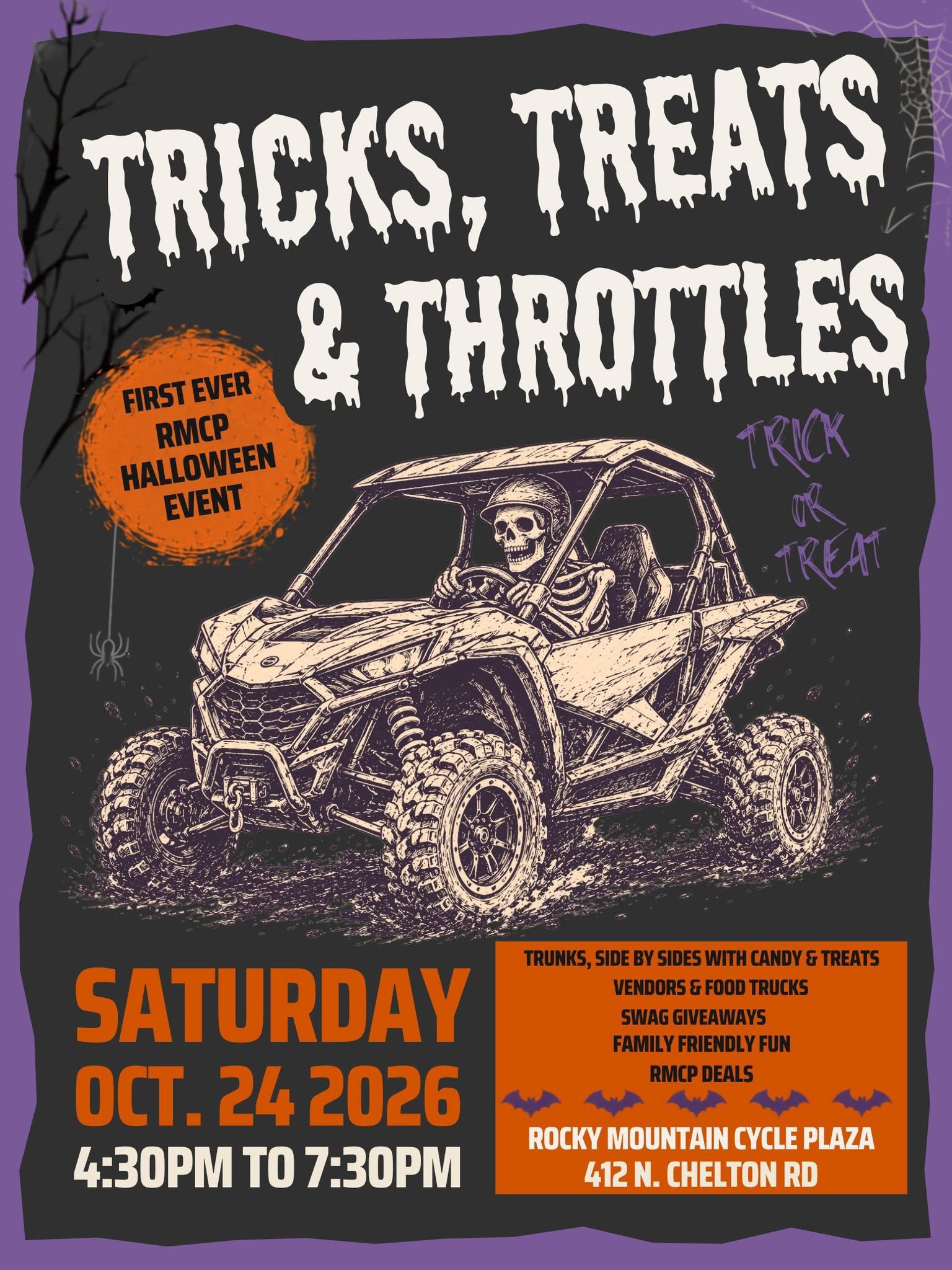 Tricks, Treats & Throttles Trunk or Treat