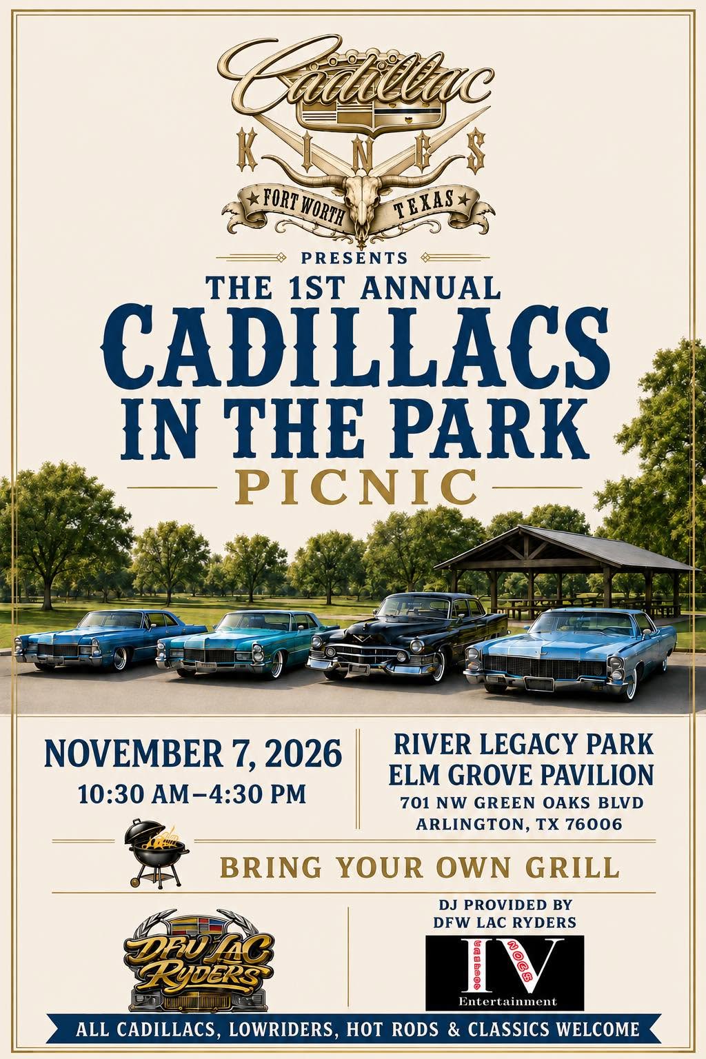 1st Annual Cadillacs in the Park Picnic