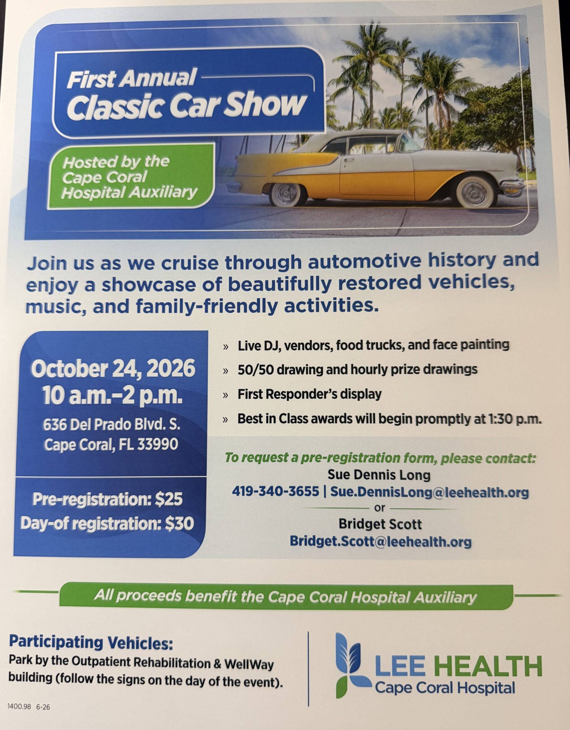 1st Annual Classic Car Show