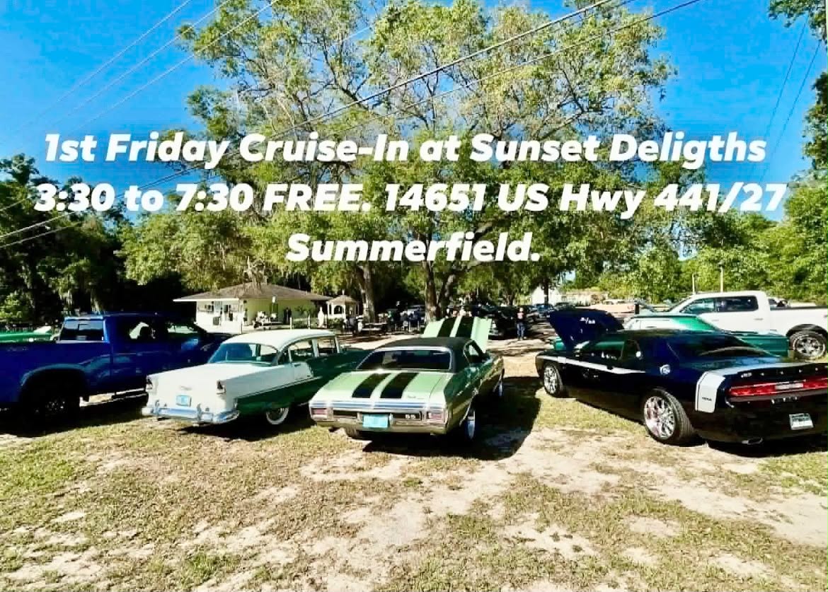 1st Friday Cruise-In at Sunset Delights