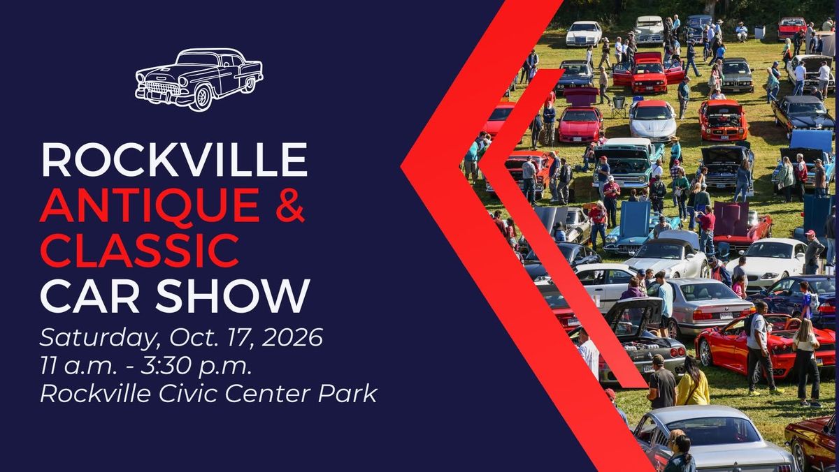 2026 Rockville Antique and Classic Car Show