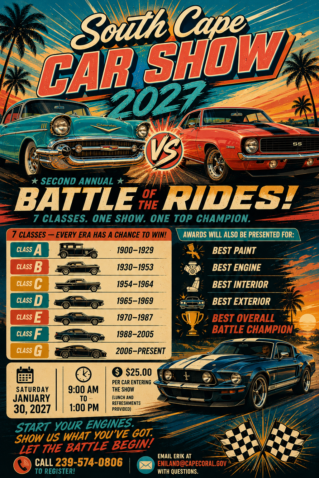 2nd Annual South Cape Car Show 2027