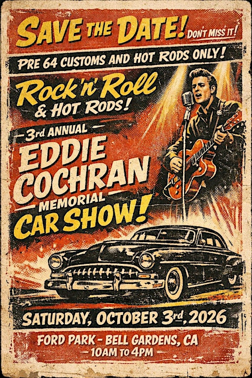 3rd Annual Eddie Cochran Memorial Car Show