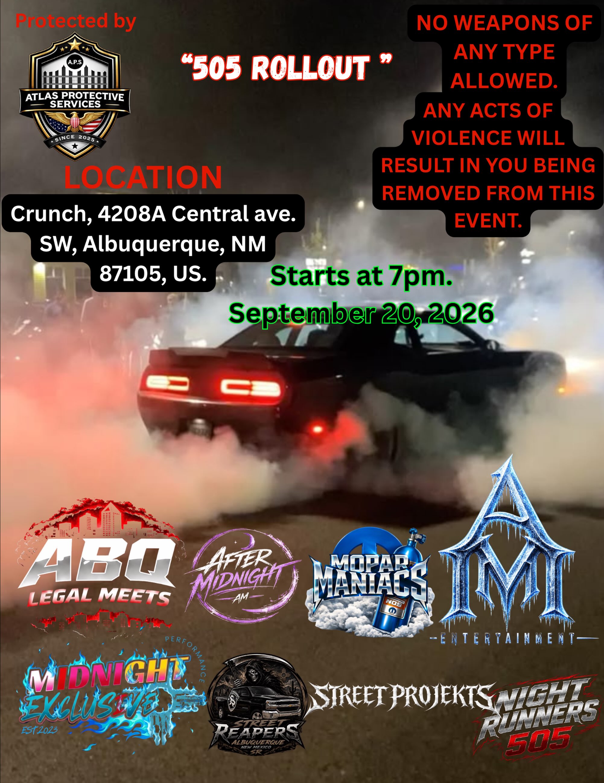 505 Rollout Car Meet