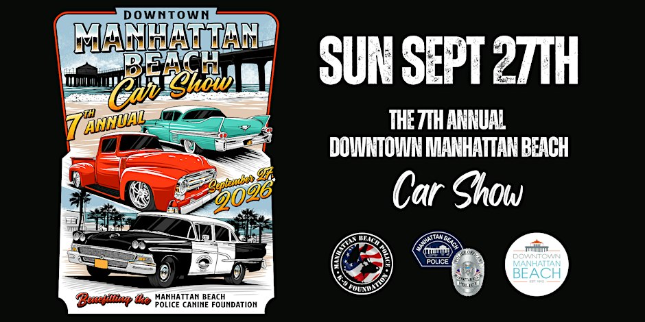 7th Annual Downtown Manhattan Beach Car Show
