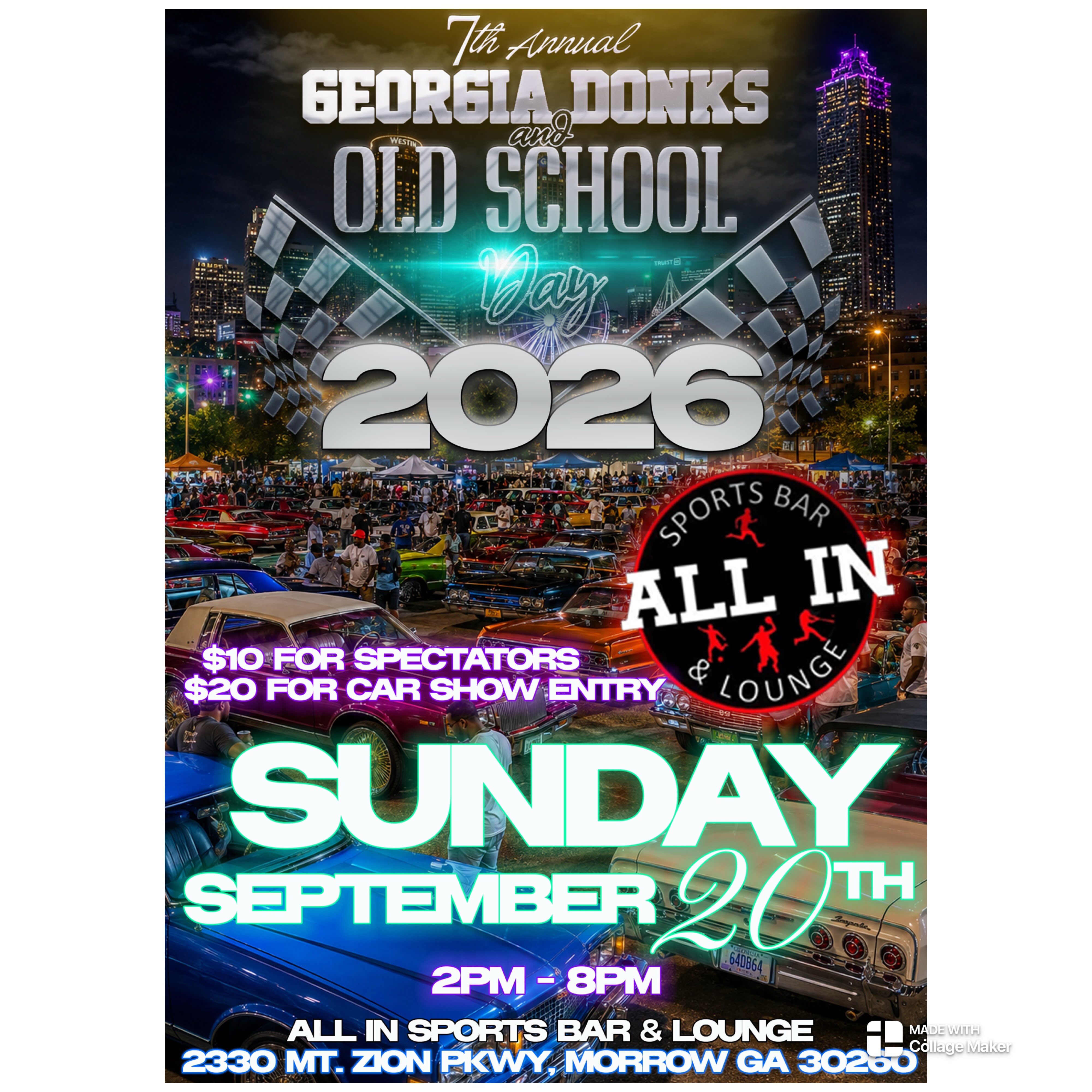 7th Annual Ga. Donks & Old School Day Car Show
