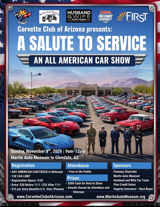 A Salute to Service All American Car Show