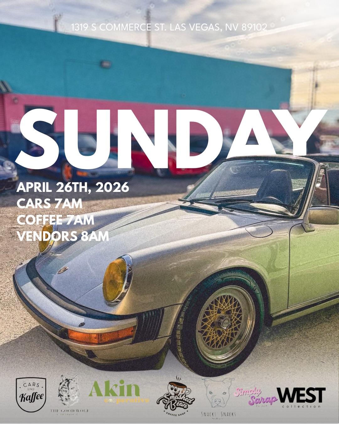Akin Cooperative × Cars Und Kaffee — LV Arts District