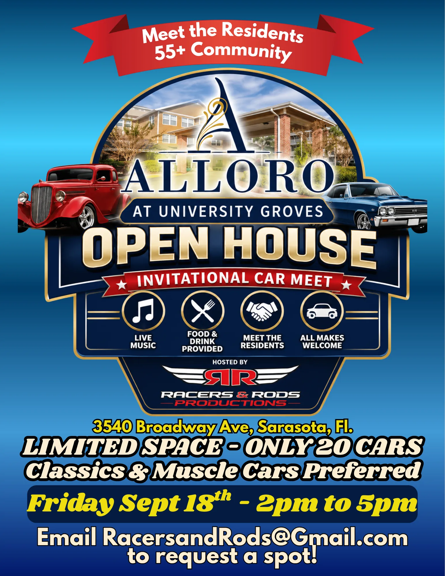 Alloro Open House Car Meet