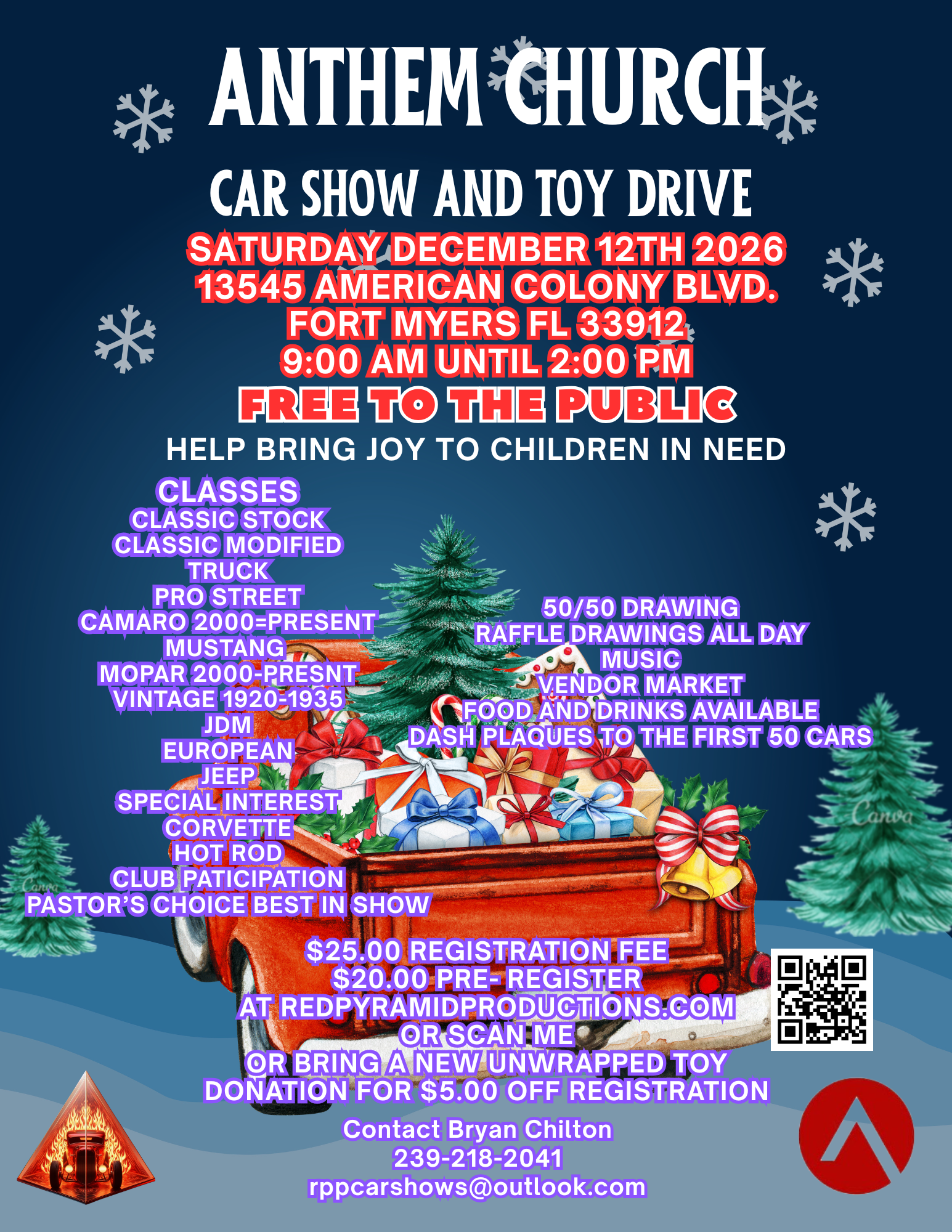 Anthem Church Car Show & Toy Drive