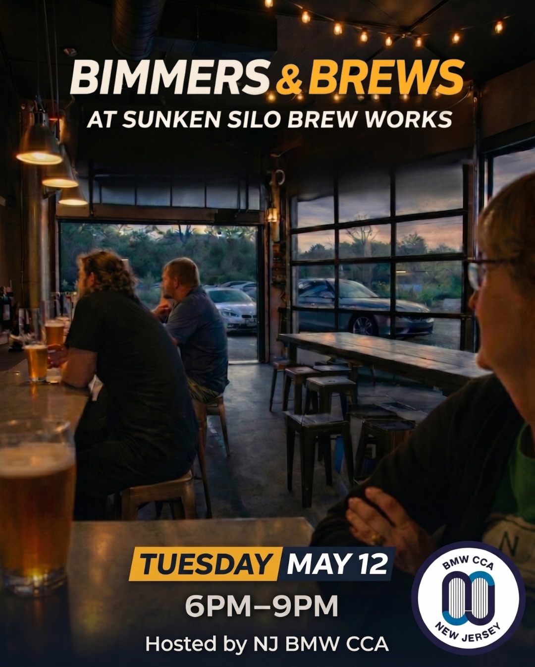 Bimmers & Brews — BMW CCA NJ x Sunken Silo