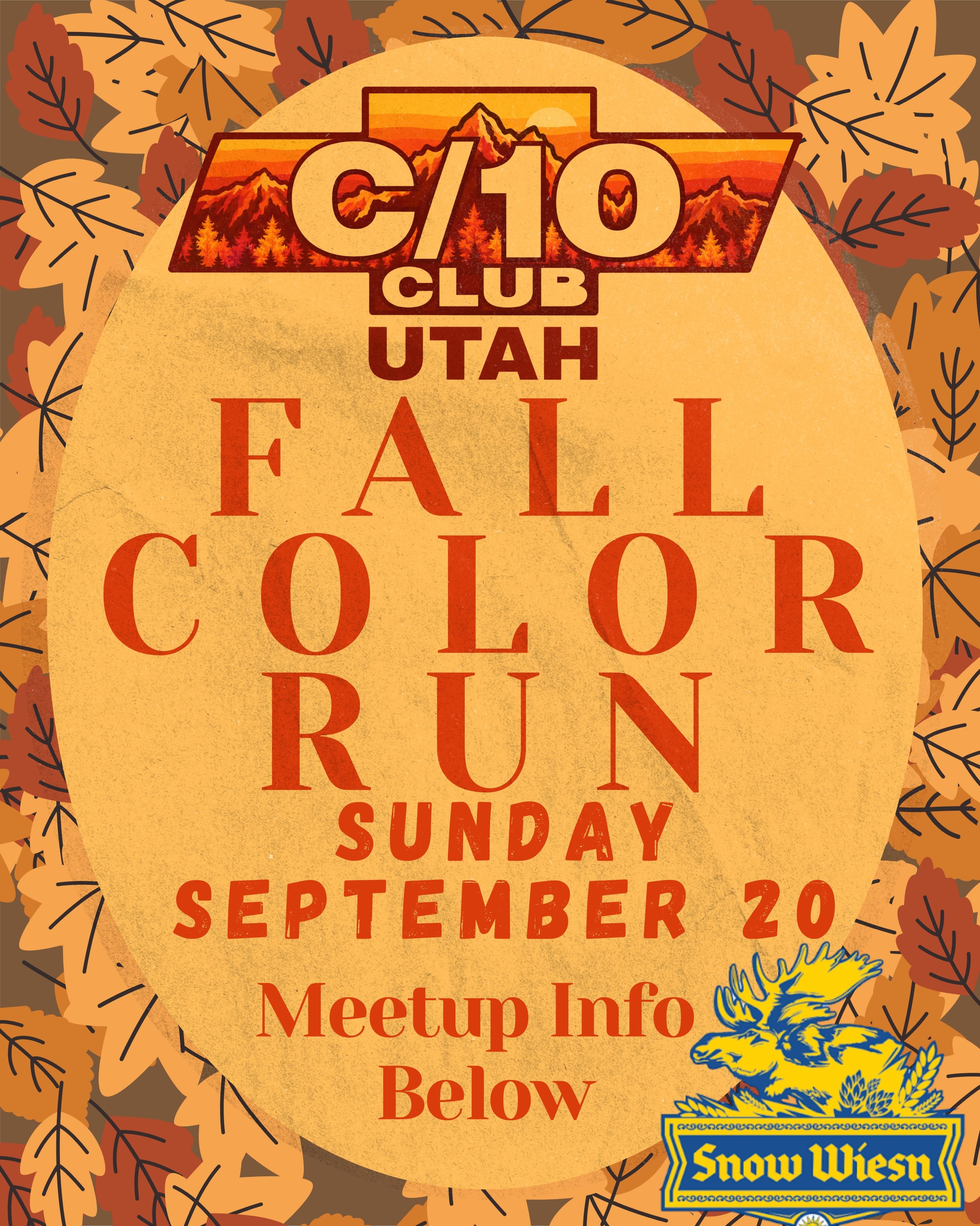 C10 Club Utah Color Run to Snowbasin
