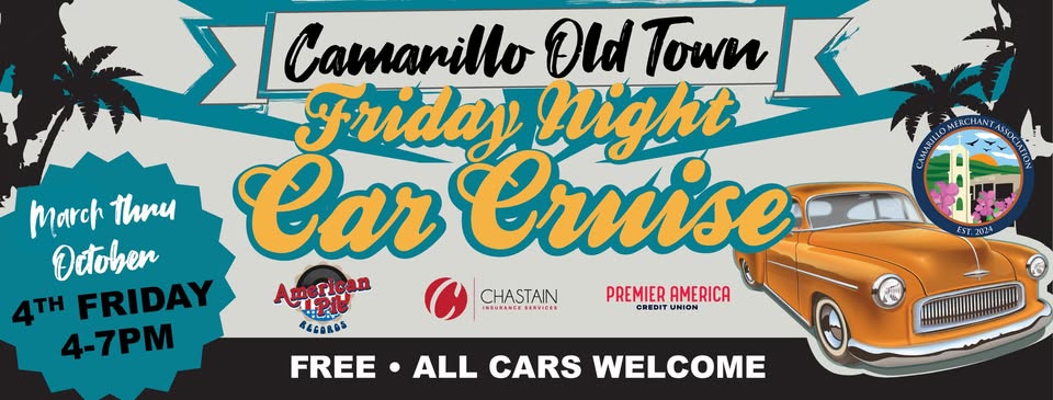 Camarillo Old Town Friday Night Car Cruise