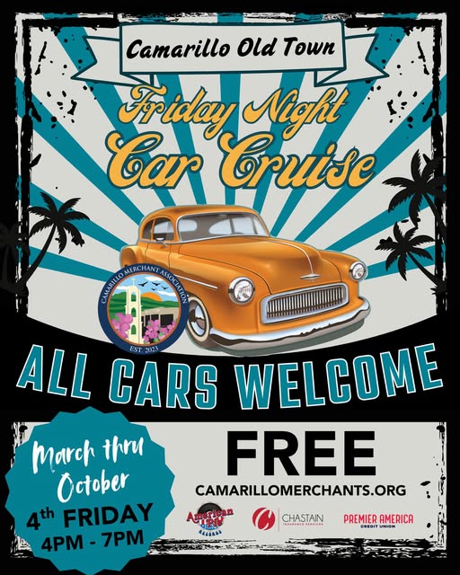Camarillo Old Town Friday Night Car Cruises