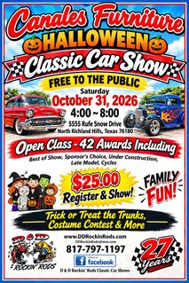 Canales Furniture Halloween Classic Car Show