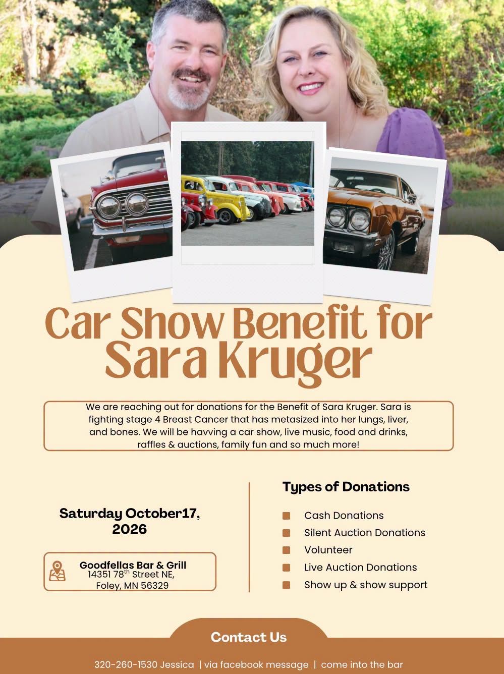 Car Show Benefit at GoodFella's