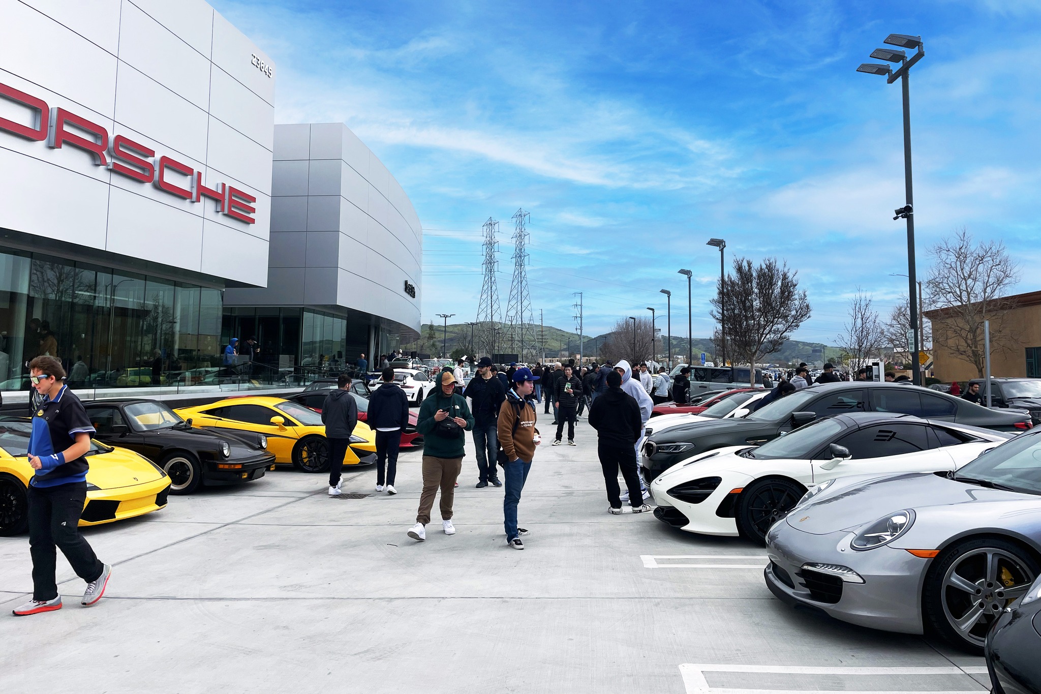 Cars and Coffee at Porsche Santa Clarita