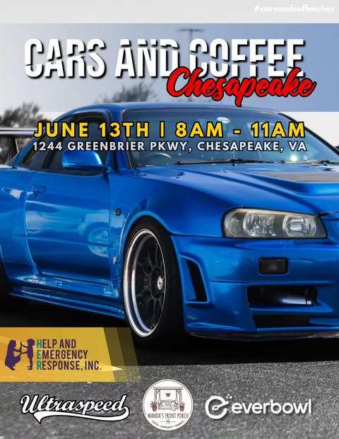 Cars and Coffee Chesapeake