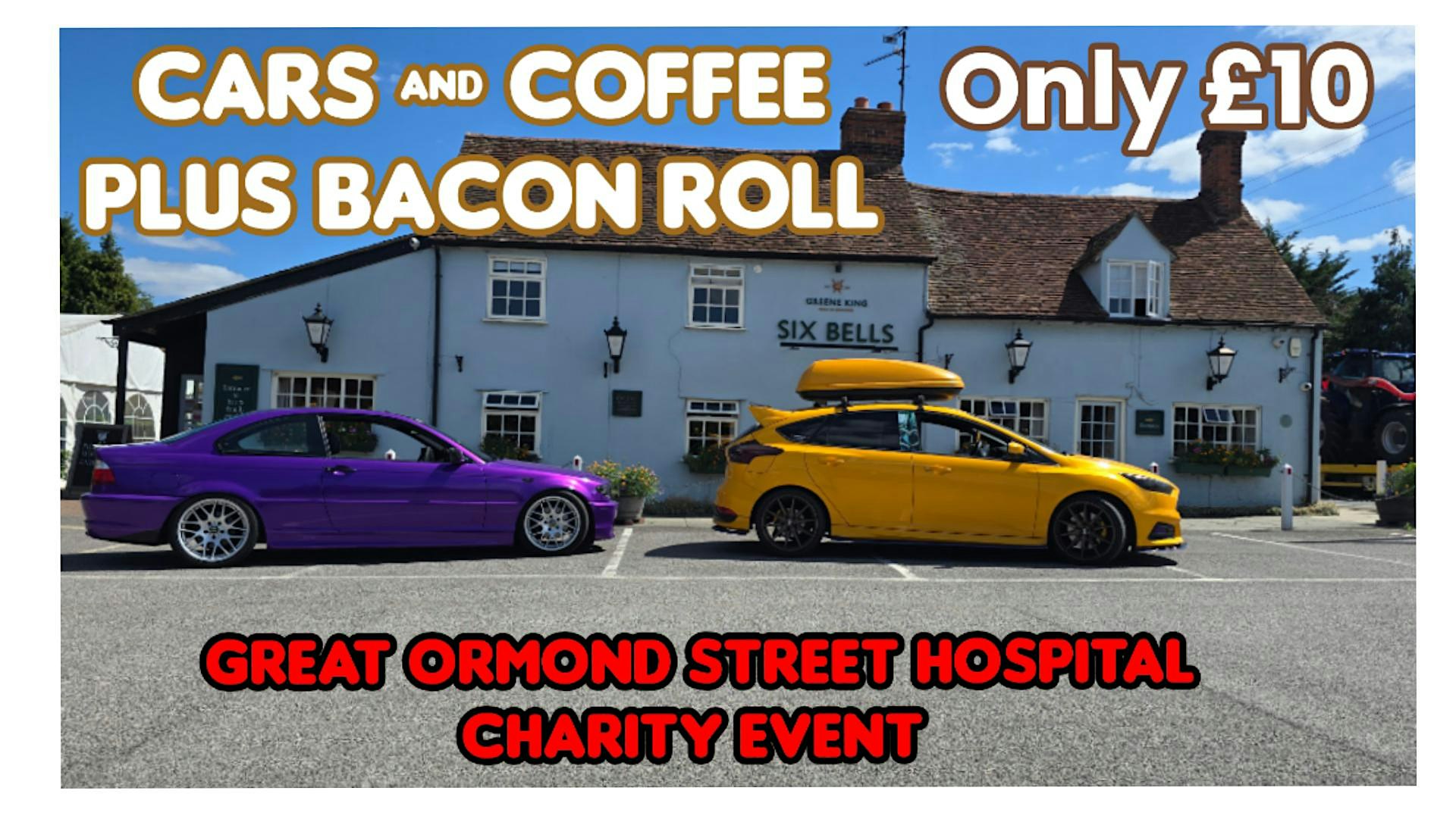 Cars and coffee morning at sixbells