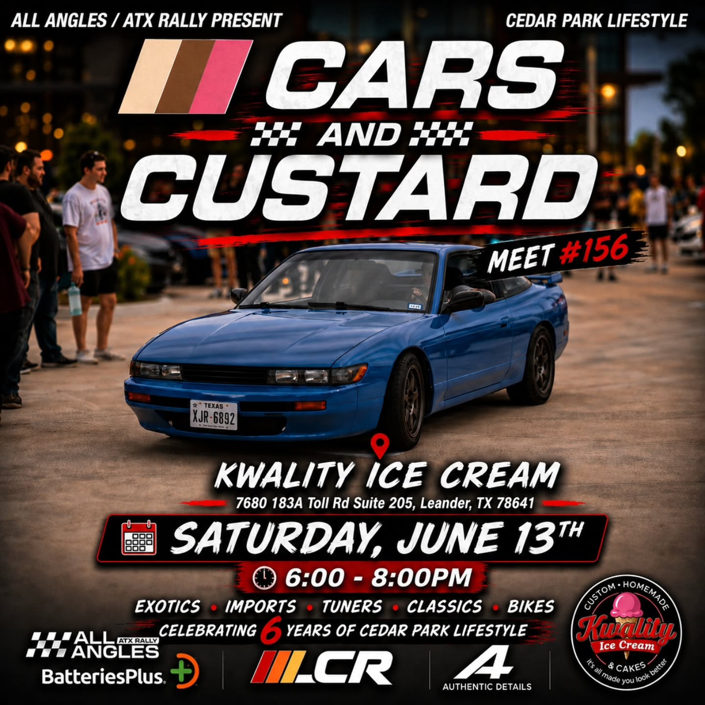 Cars and Custard Meet #156