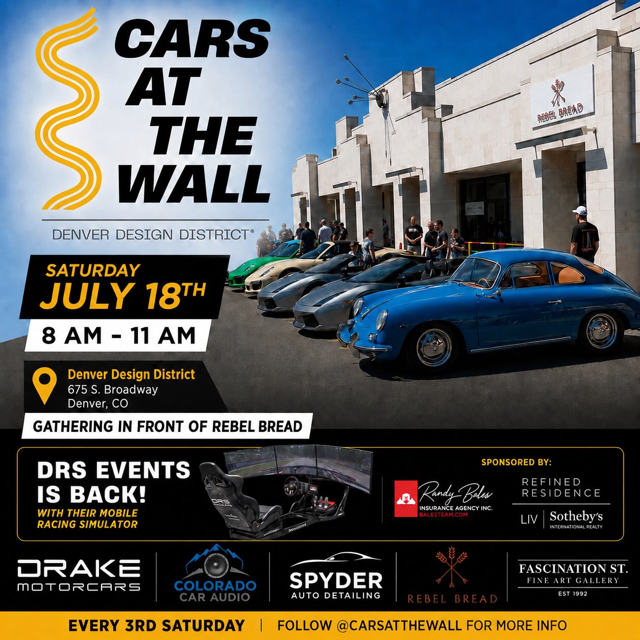 Cars at the Wall