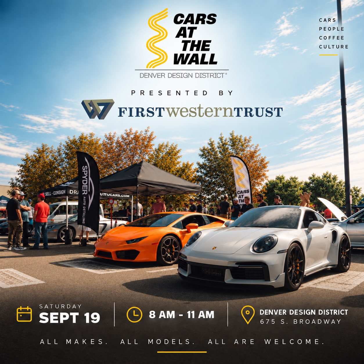 Cars at the Wall