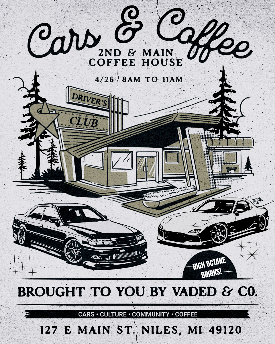 Cars & Coffee at 2nd & Main