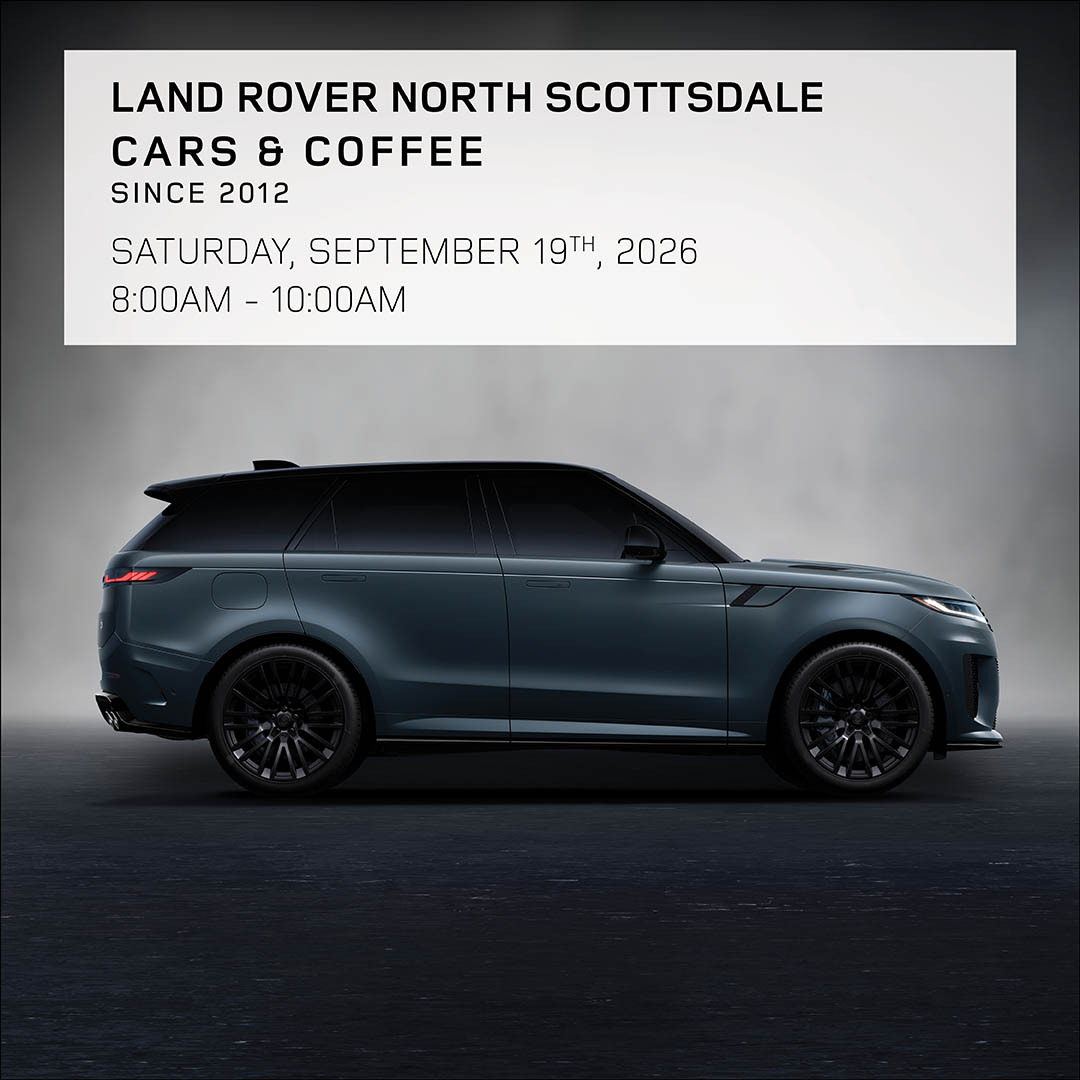 Cars & Coffee at Land Rover North Scottsdale
